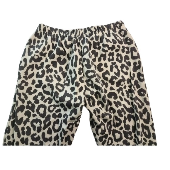 Grayson Threads Beige Leopard Print Joggers Sweatpants NWT Size XS - Picture 5 of 7